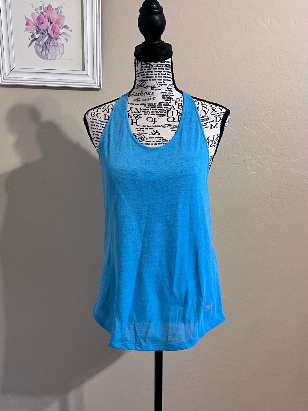 Under Armour Bright Blue Women’s Racerback Performance Tank